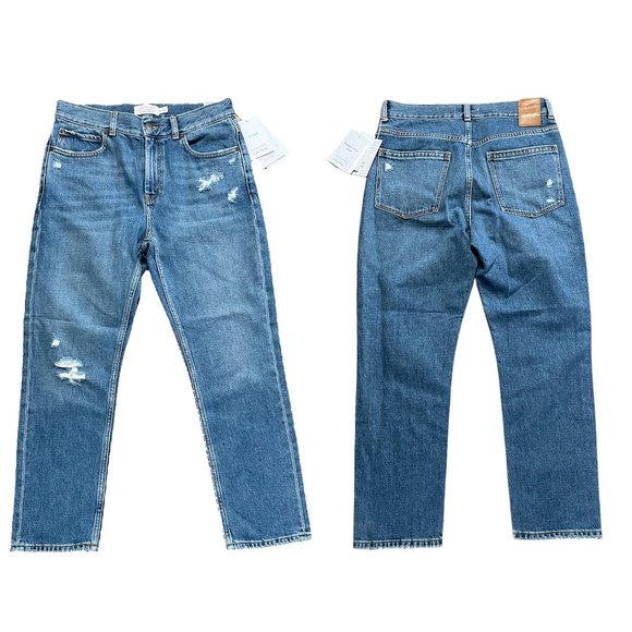 & Other Stories Denim - & Other Stories High Waist Straight Leg Jeans